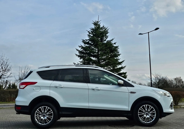 Ford Kuga cena 48800 przebieg: 164000, rok produkcji 2013 z Brzeziny małe 742